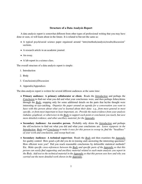 data analysis report example|How Marketers Can Write Data Analysis Reports (+ Examples).